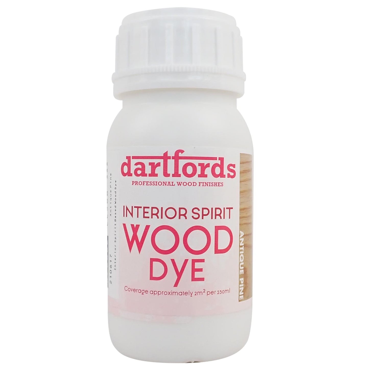 dartfords Antique Pine Interior Spirit Based Wood Dye - 230ml Tin