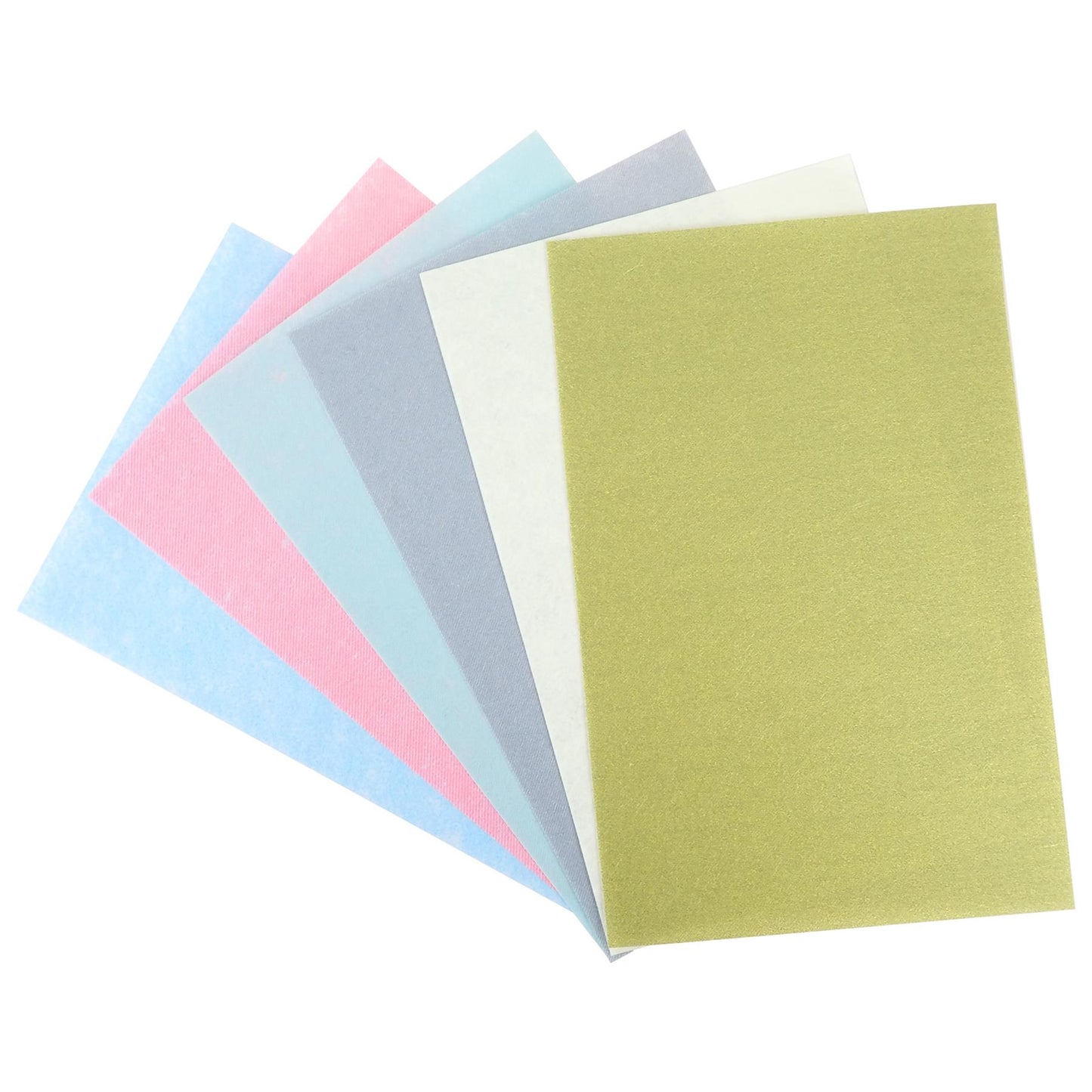 3M Wetordry Polishing Paper - 215x140mm (8.5x5.51"), Set of 6, 400-8000 Grit (30-1 Micron)