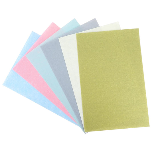 3M Wetordry Polishing Paper - 215x140mm (8.5x5.51"), Set of 6, 400-8000 Grit (30-1 Micron)