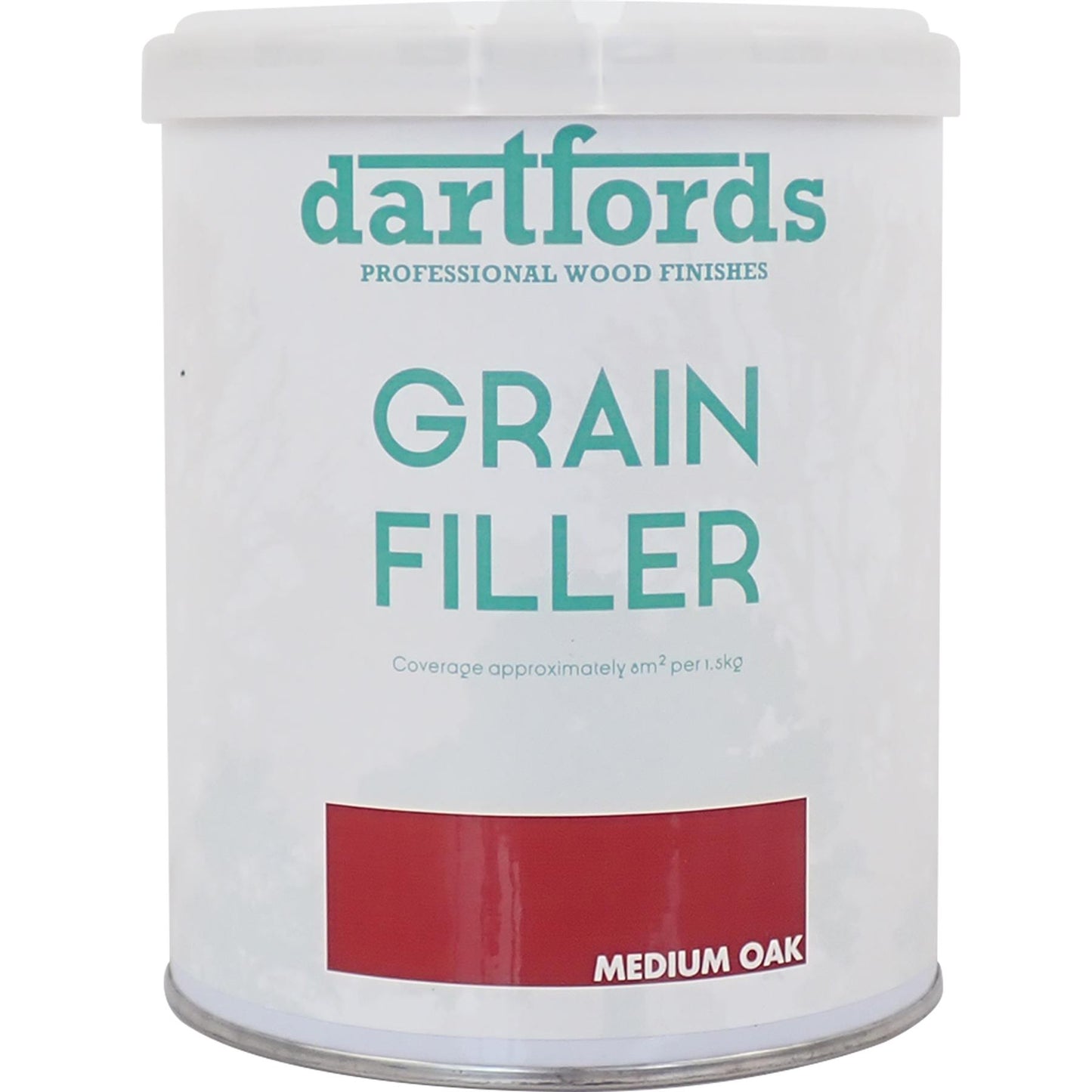 dartfords Medium Oak Thixotropic Grain Filler 1.5Kg Tin