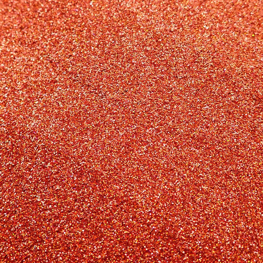 dartfords Orange Holographic Glitter Flake 100g 0.008