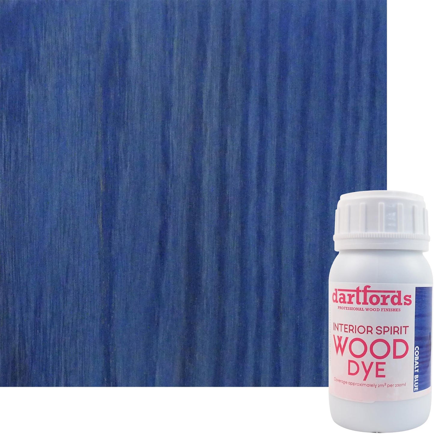 dartfords Cobalt Blue Interior Spirit Based Wood Dye - 230ml Tin