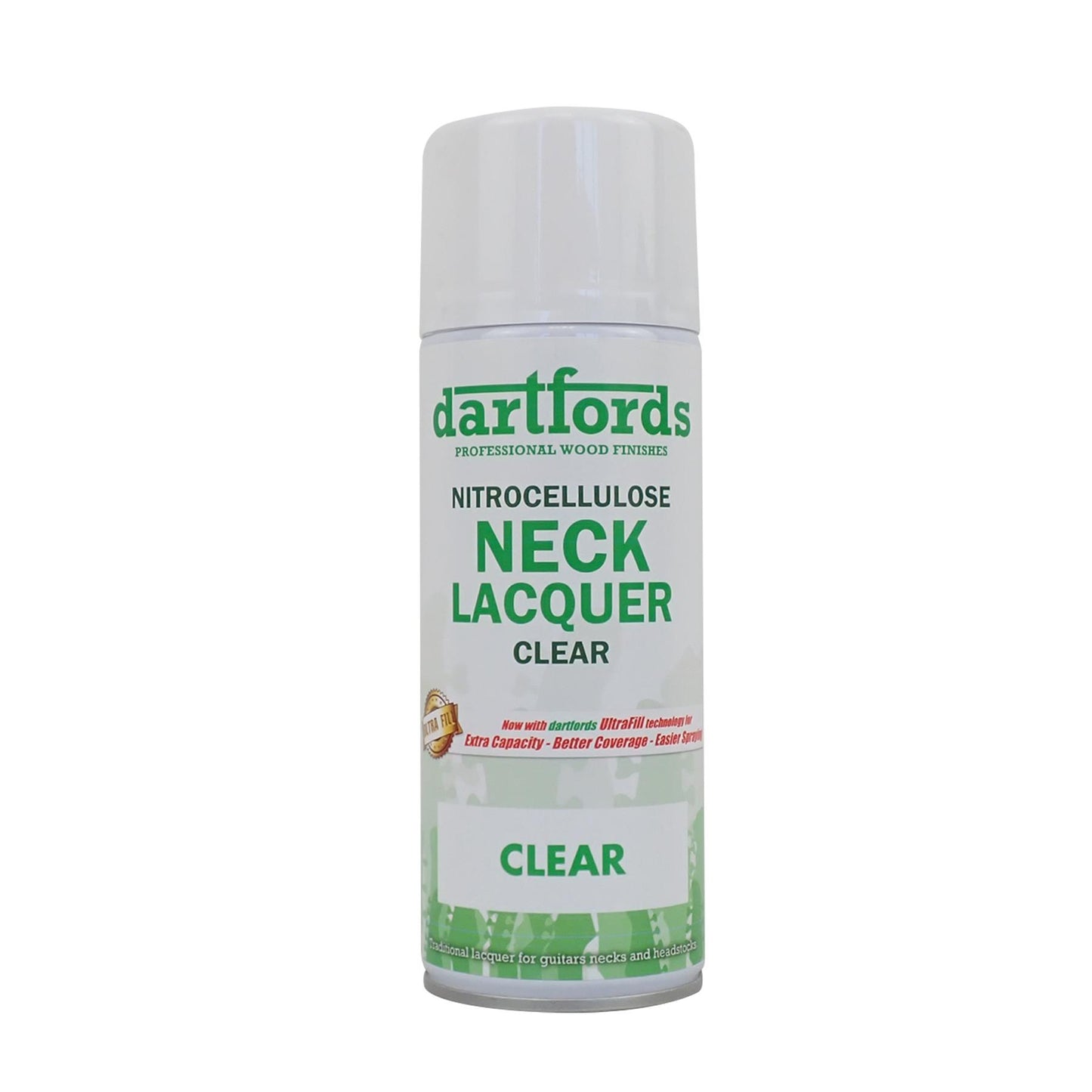 dartfords Clear Nitrocellulose Guitar Neck Lacquer - 400ml Aerosol