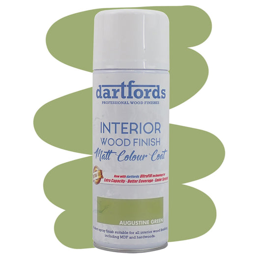 dartfords Country Augustine Green Matt Interior Wood Finish 400ml Aerosol