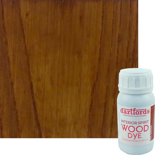 dartfords Golden Oak Interior Spirit Based Wood Dye - 230ml Tin