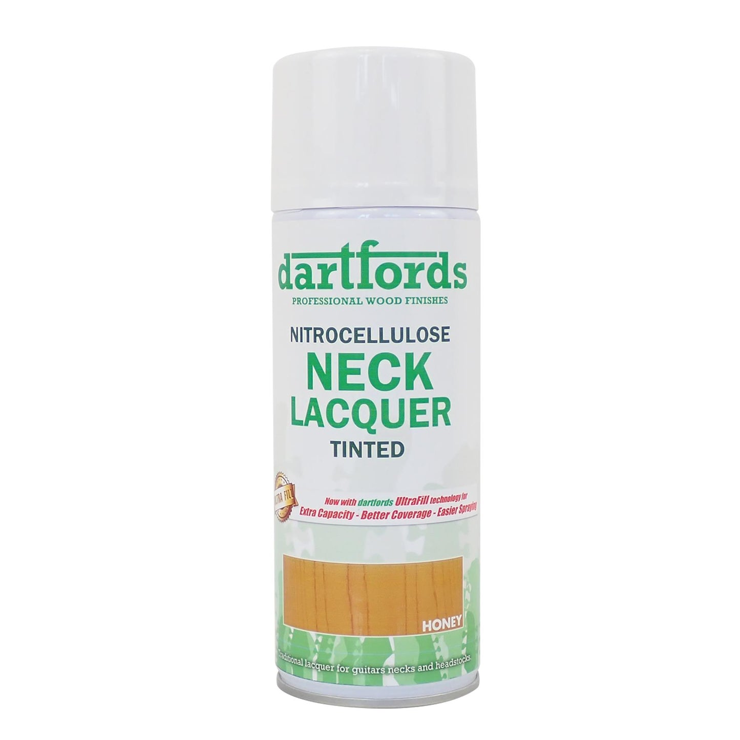 dartfords Honey Nitrocellulose Guitar Neck Lacquer - 400ml Aerosol