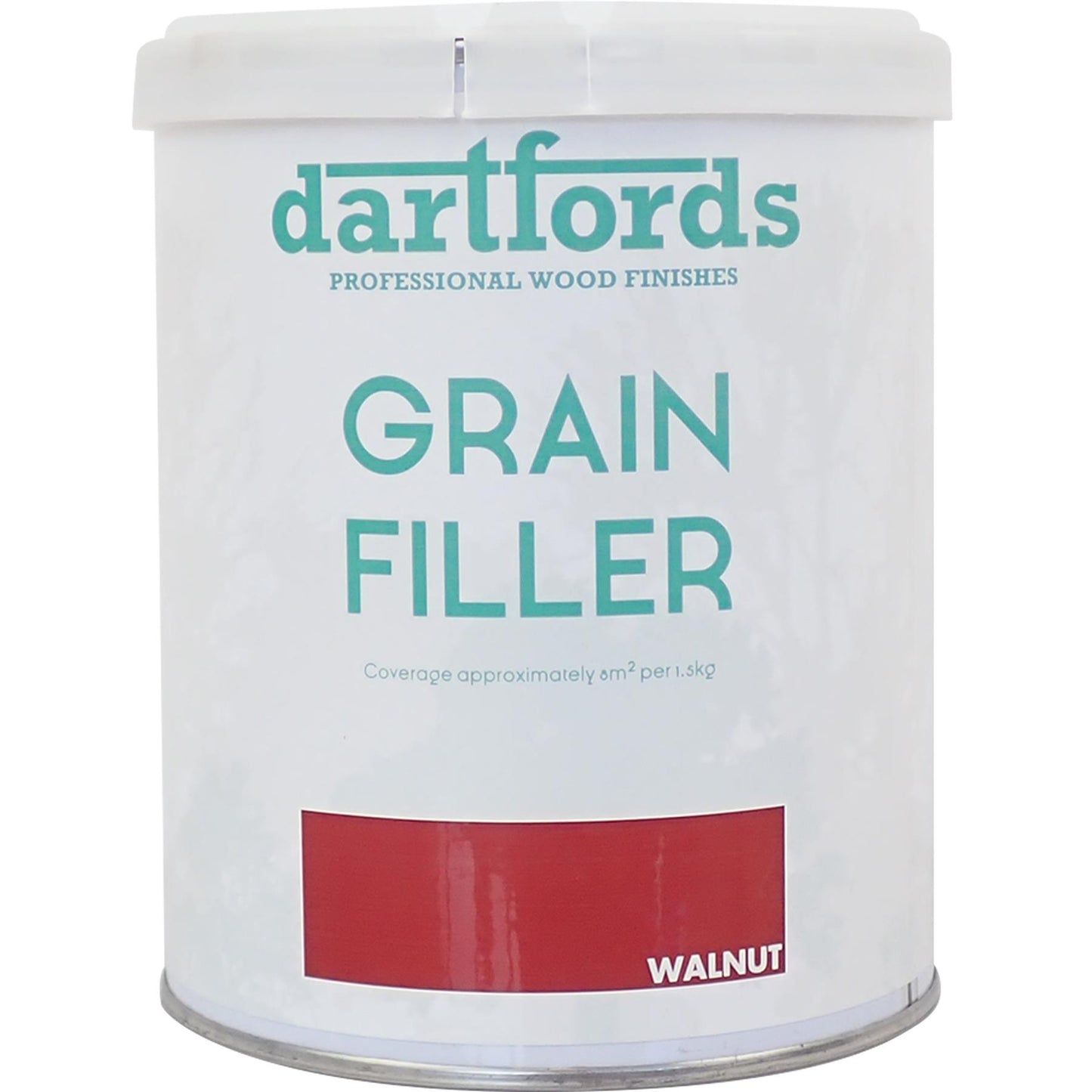 dartfords Walnut Thixotropic Grain Filler 1.5Kg Tin