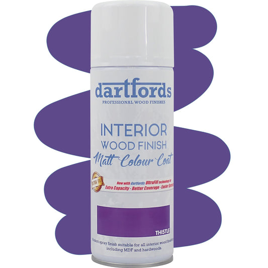 dartfords Thistle Matt Interior Wood Finish 400ml Aerosol