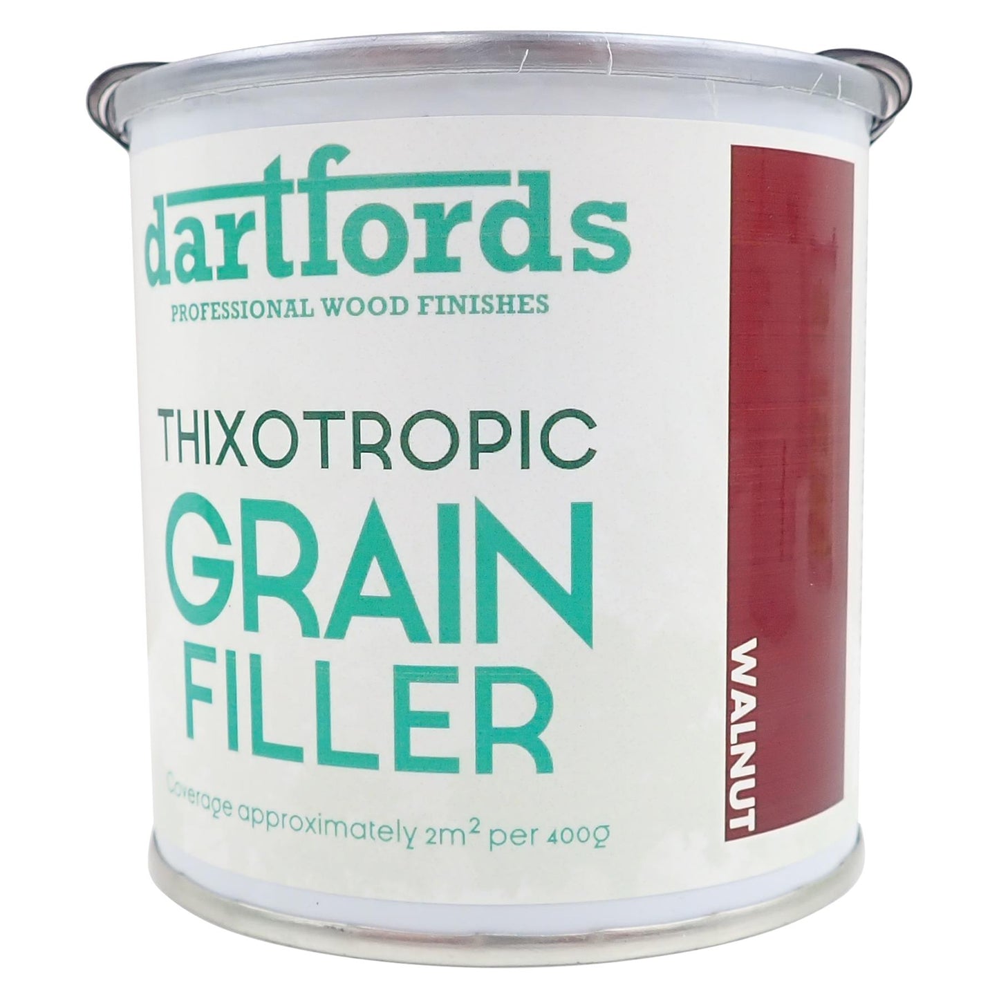 dartfords Walnut Thixotropic Grain Filler - 400g Tin