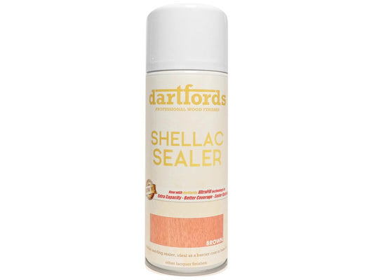 dartfords Brown Clear Shellac Sealer - 400ml Aerosol