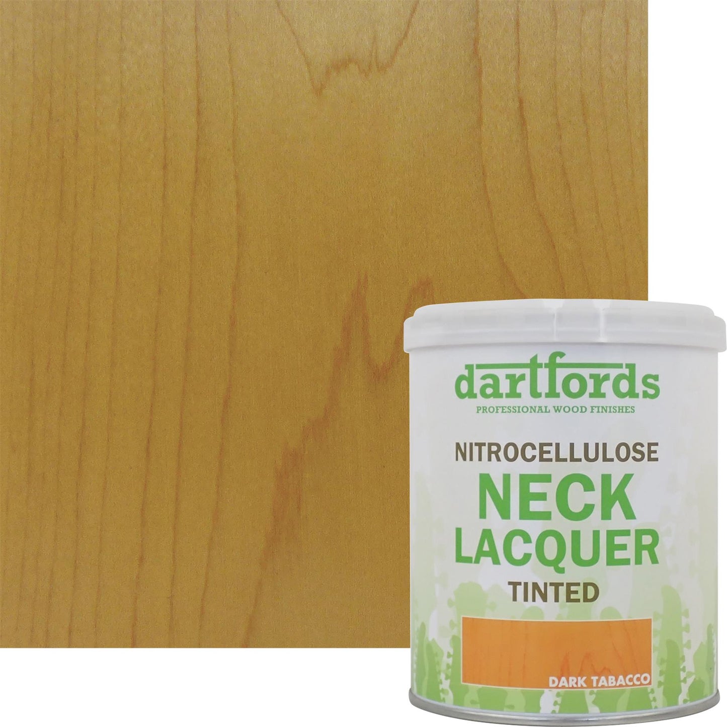 dartfords Dark Tobacco Nitrocellulose Guitar Neck Lacquer - 1 litre Tin