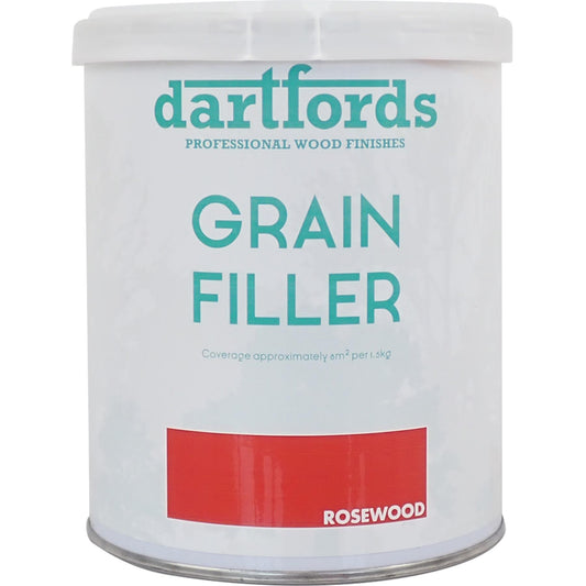 dartfords Rosewood Thixotropic Grain Filler 1.5Kg Tin