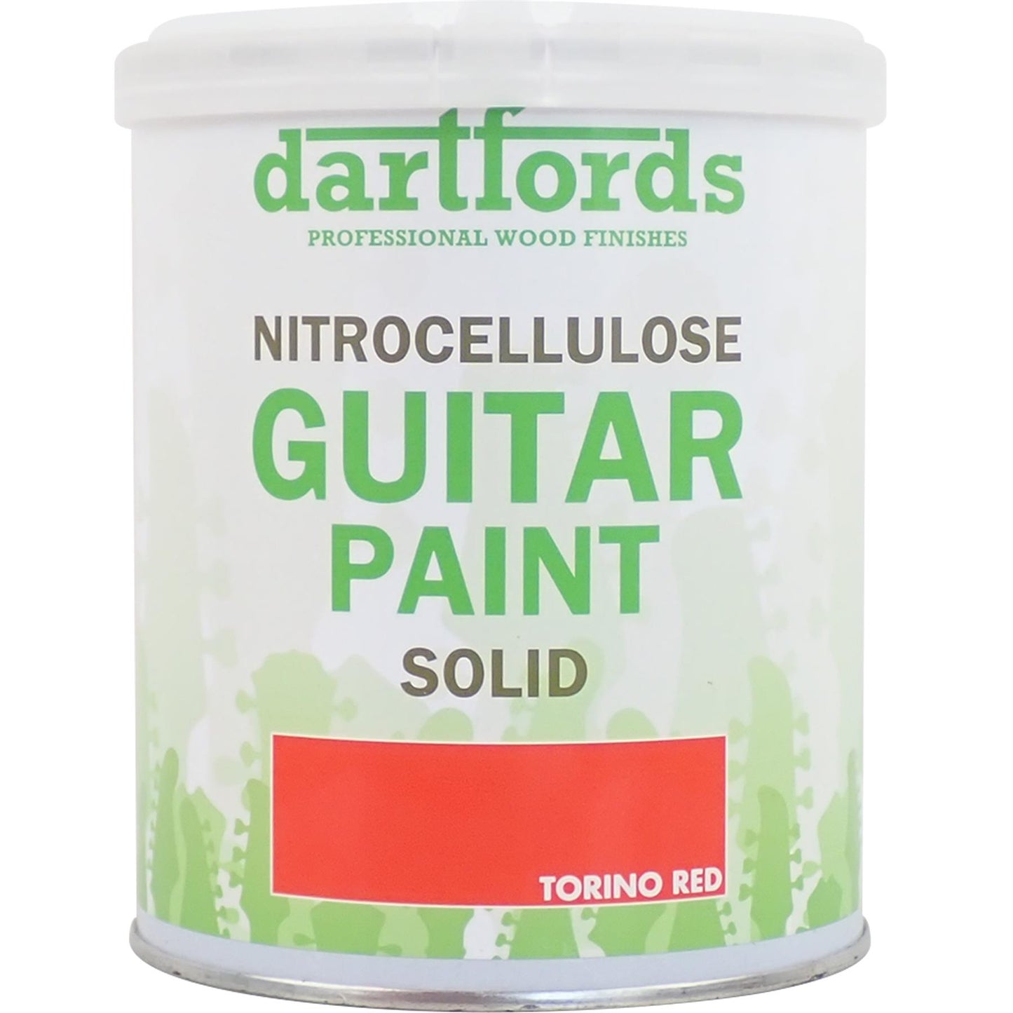 dartfords Torino Red Nitrocellulose Guitar Paint - 1 litre Tin